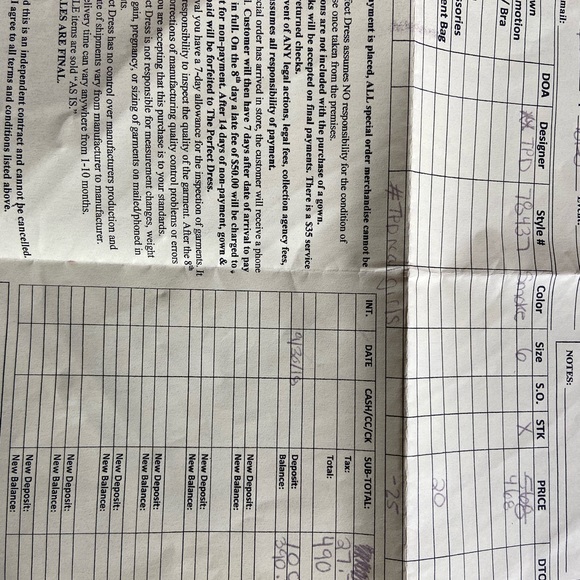 Grey prom dress by Mac Duggal - Picture 3 of 11